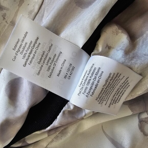 Soia & Kyo Beka Hooded Leather Jacket - 2016 - Black - Sz XS - Picture 10 of 16